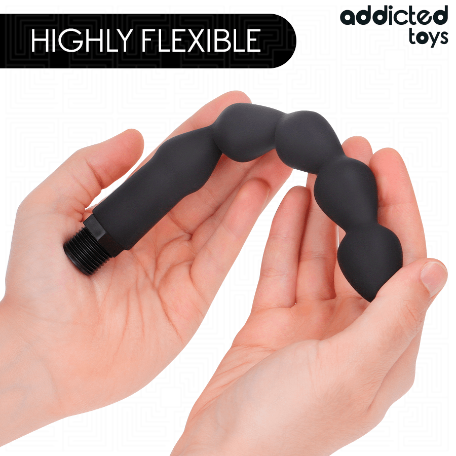 ADDICTED TOYS - LIMPIADOR ANAL CON ADAPTADOR UNIVERSAL MODELO 6 - OMerotics