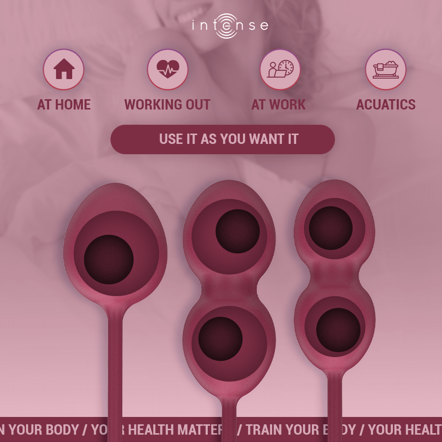 INTENSE - CHARLI KIT BOLAS KEGEL VIOLET - OMerotics