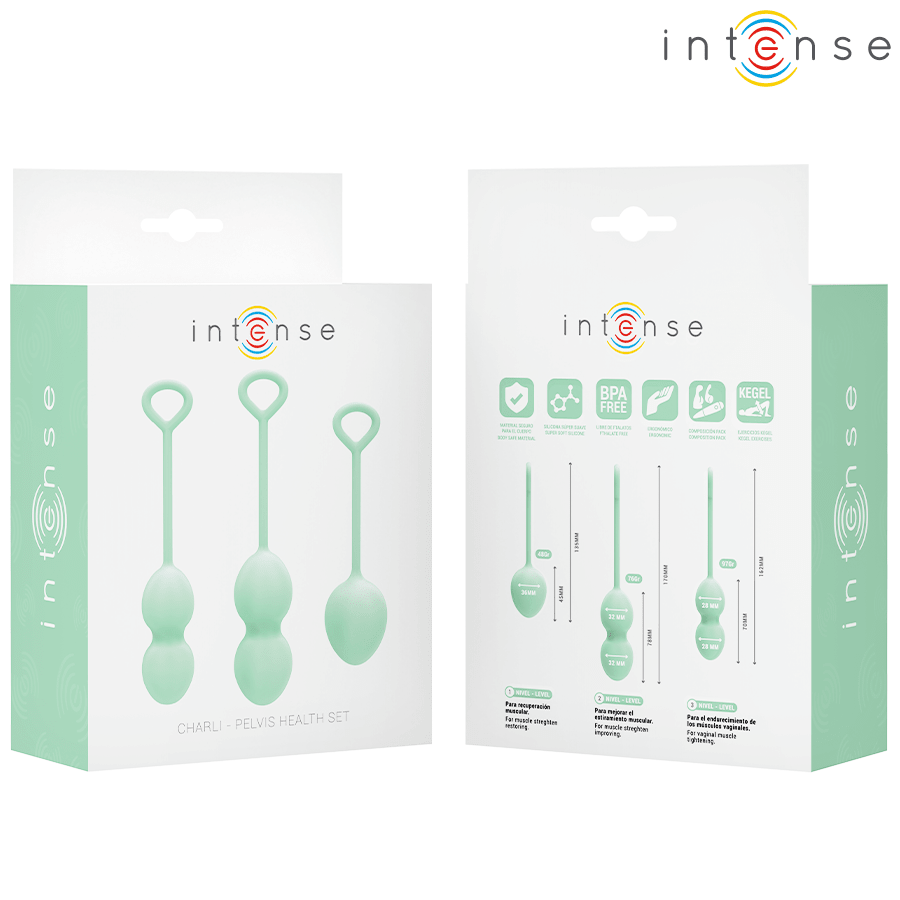 INTENSE - CHARLI KIT BOLAS KEGEL JADE - OMerotics