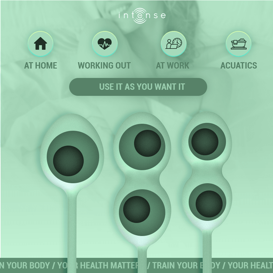 INTENSE - CHARLI KIT BOLAS KEGEL JADE - OMerotics