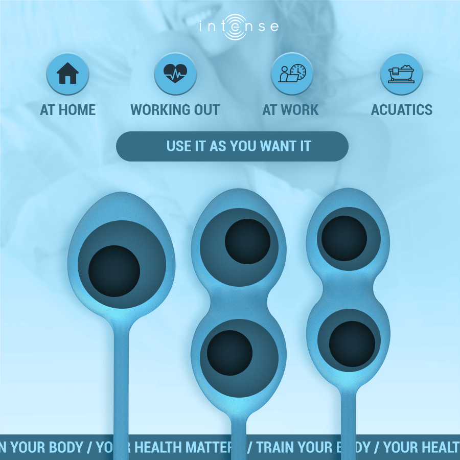 INTENSE - CHARLI KIT BOLAS KEGEL OCEAN - OMerotics