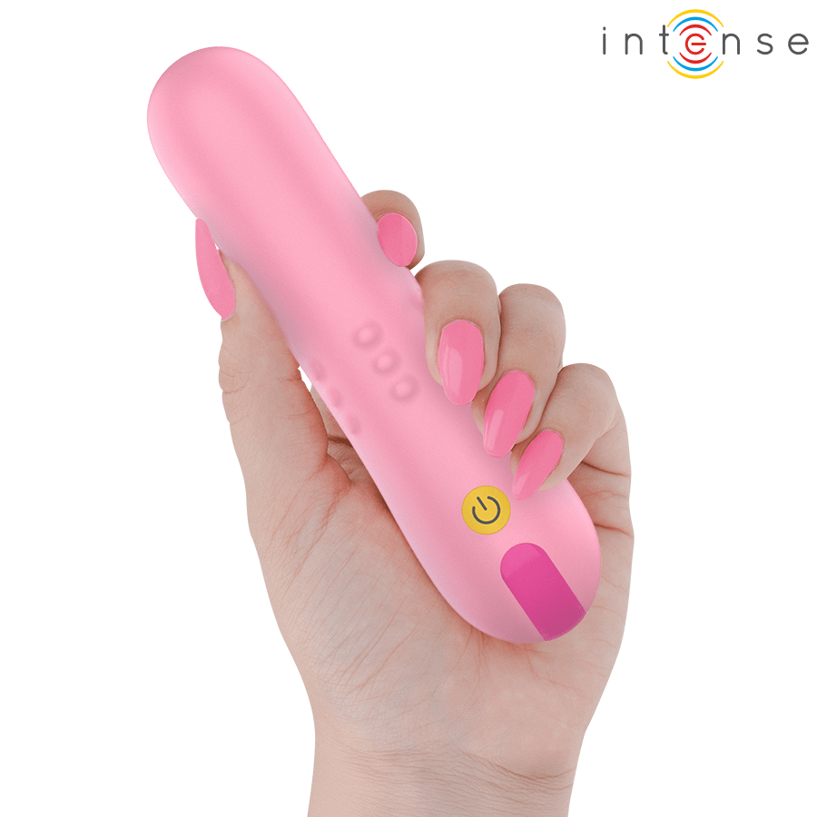 INTENSE - BARBARA VIBRADOR CON PERLAS GIRATORIAS - OMerotics
