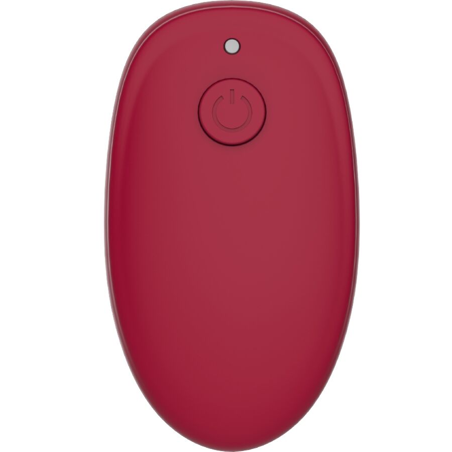 SNAIL VIBE - GIZI DÚO ESTIMULADOR DE PAREJAS CONTROL REMOTO BURDEOS