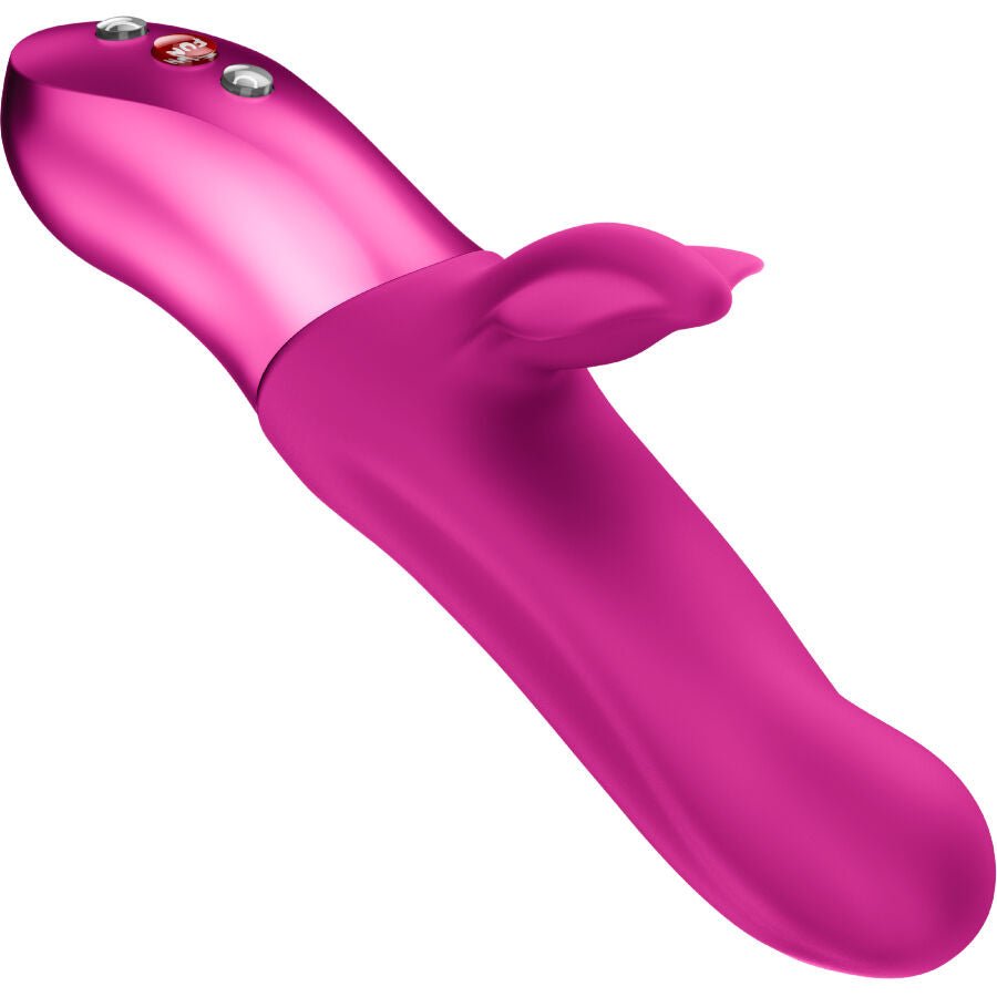 FUN FACTORY - BI STRONIC FUSIÓN CONEJO ESTIMULADOR DE EMPUJE MAGENTA - OMerotics