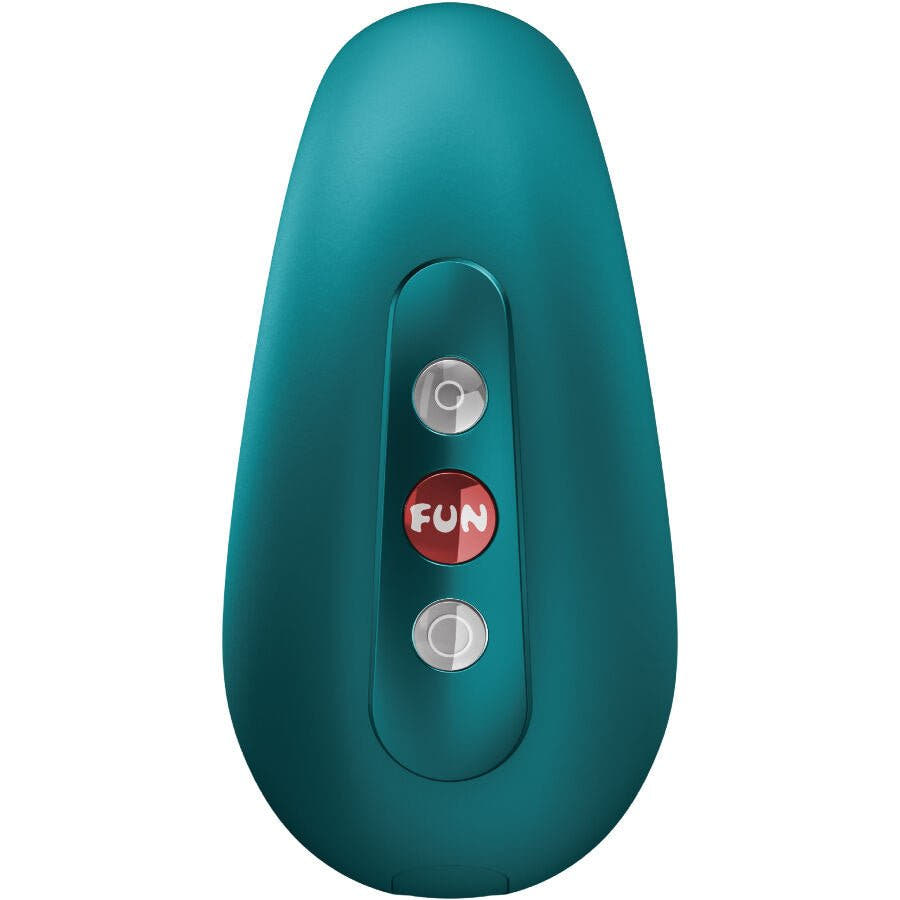 FUN FACTORY - CHERIE DOBLE VIBRADOR AIR PULSE VERDE - OMerotics