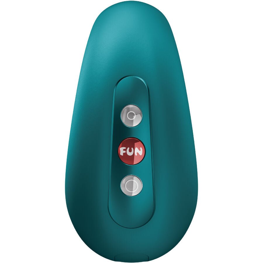 FUN FACTORY - CHERIE DOBLE VIBRADOR AIR PULSE VERDE - OMerotics