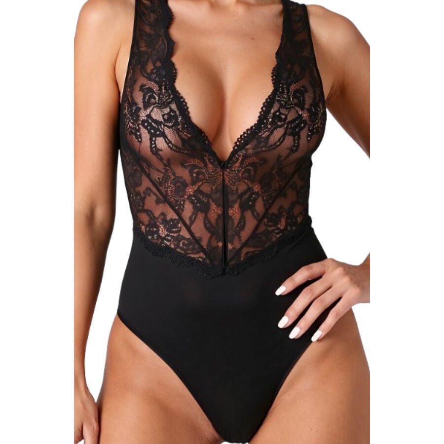 PASSION - EVALIE BODY NEGRO L/XL - OMerotics