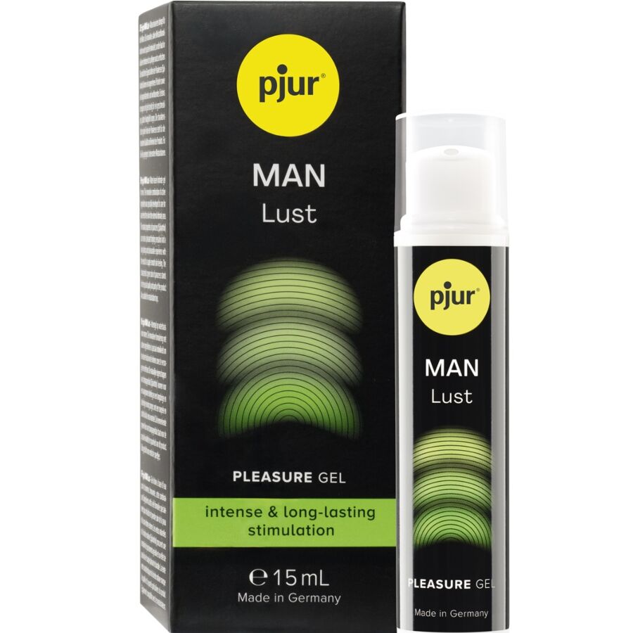 PJUR - MAN LUST GEL PARA ESTIMULACIÓN DURADERA 15 ML - OMerotics