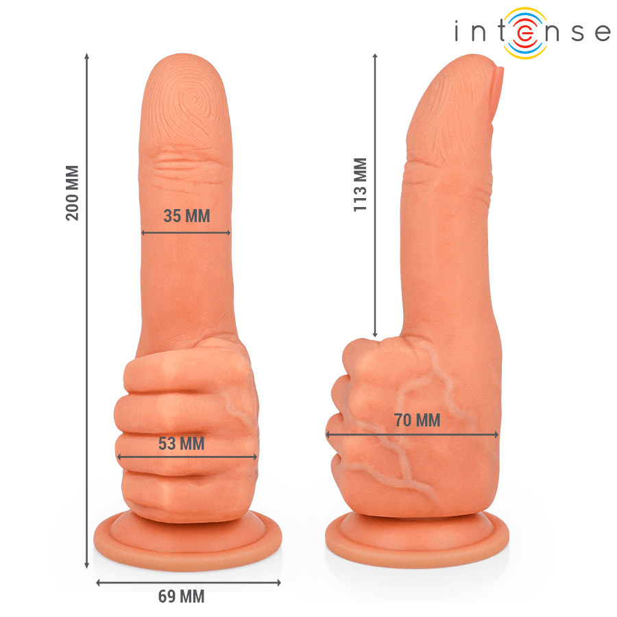 INTENSE - BENDER ESTIMULADOR PUNTO·G MANO FLEXIBLE 11,3 CM - OMerotics