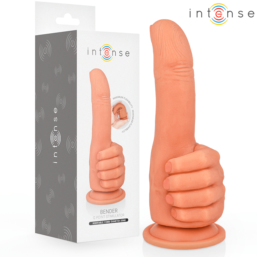 INTENSE - BENDER ESTIMULADOR PUNTO·G MANO FLEXIBLE 11,3 CM - OMerotics
