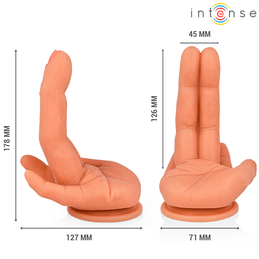 INTENSE - LEELA ESTIMULADOR PUNTO·G MANO FLEXIBLE 12,6 CM - OMerotics