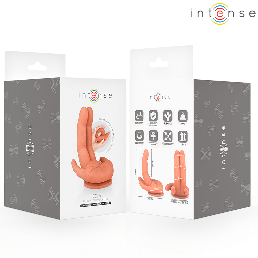INTENSE - LEELA ESTIMULADOR PUNTO·G MANO FLEXIBLE 12,6 CM - OMerotics