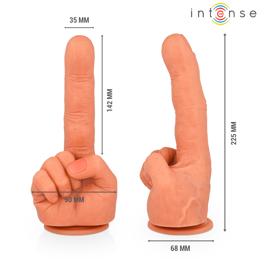 INTENSE - HUBERT ESTIMULADOR PUNTO·G MANO FLEXIBLE 14,2 CM - OMerotics