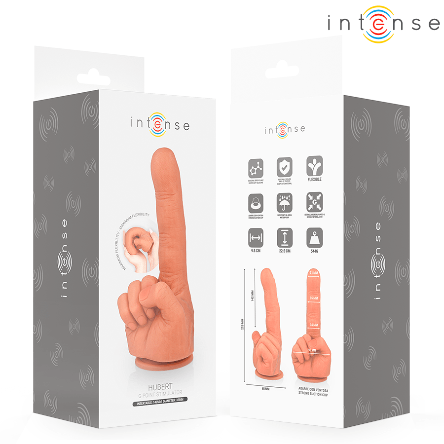 INTENSE - HUBERT ESTIMULADOR PUNTO·G MANO FLEXIBLE 14,2 CM - OMerotics
