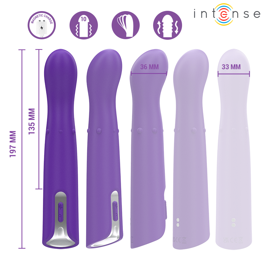 INTENSE - HELENA VIBRADOR UP & DOWN MODO BEADS 13,5 CM - OMerotics