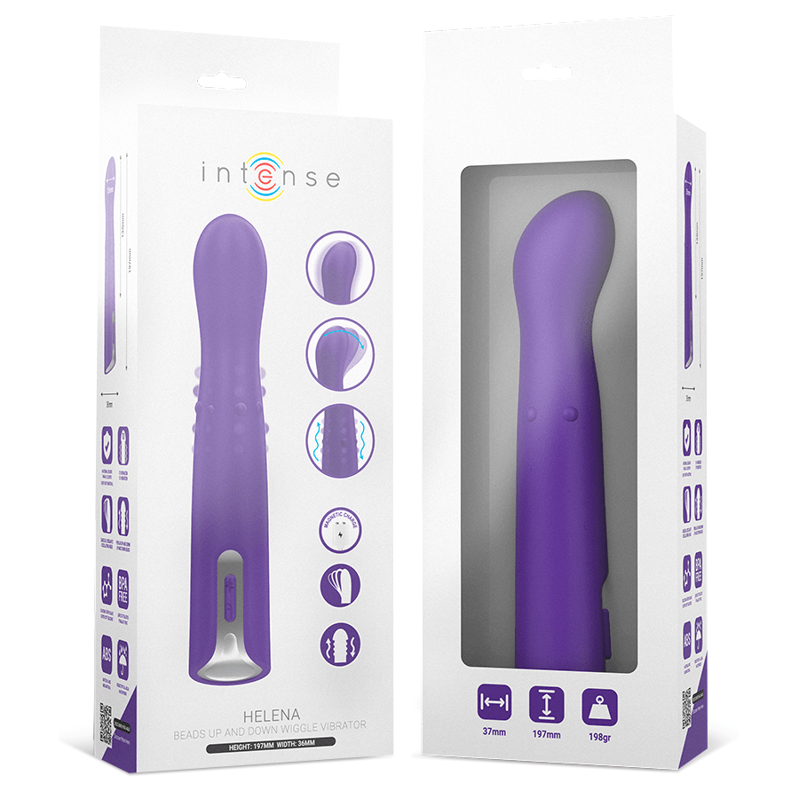 INTENSE - HELENA VIBRADOR UP & DOWN MODO BEADS 13,5 CM - OMerotics
