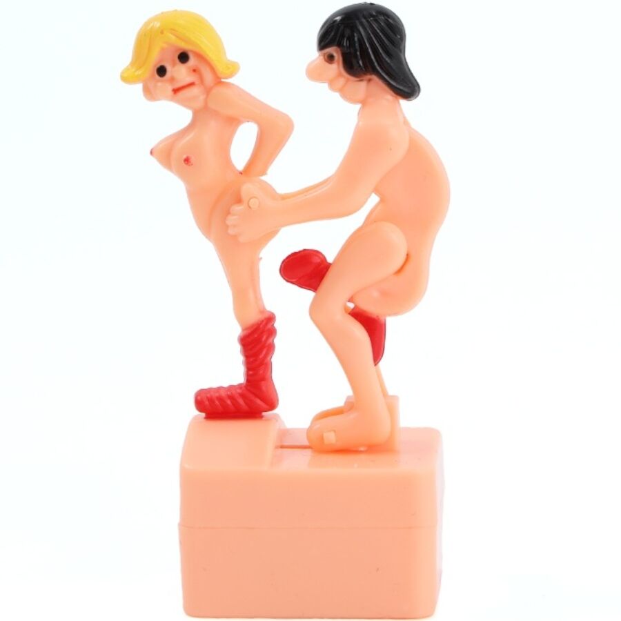 DIABLO PICANTE - MUÑECO BROMA POSTURA SEXUAL POR DETRÁS CON CUERDA - OMerotics