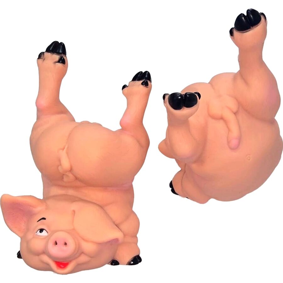 DIABLO PICANTE - HUCHA FORMA DE CERDITO DESNUDO - OMerotics