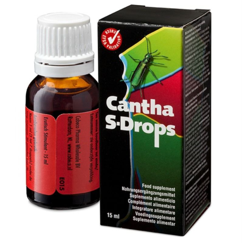 Cantha S-Drops – Food supplement with L-Arginine and Vitamin C