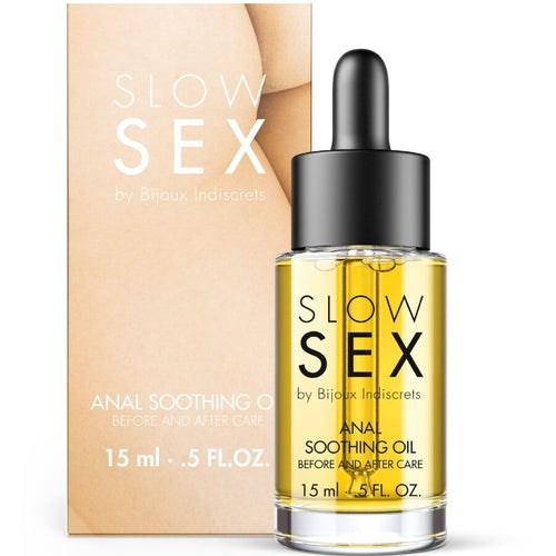 BIJOUX INDISCRETS - SLOW SEX ACEITE ANAL CALMANTE 15 ML - OMerotics