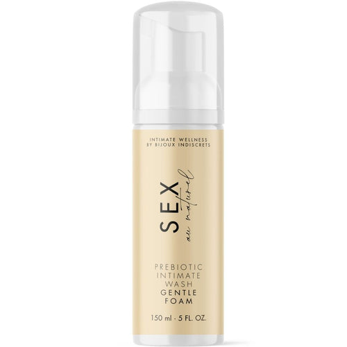 BIJOUX INDISCRETS - SEX AU NATUREL GEL ÍNTIMO PREBIÓTICO CON ESPUMA 150 ML - OMerotics