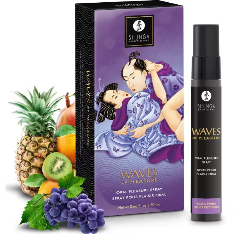 SHUNGA - WAVES PLEASURE SPRAY ORAL SEDUCTOR EXOTISCHE FRÜCHTE 20 ML