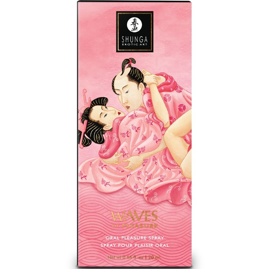 SHUNGA - WAVES PLEASURE SPRAY ORAL SEDUCTOR SANDÍA 20 ML - OMerotics
