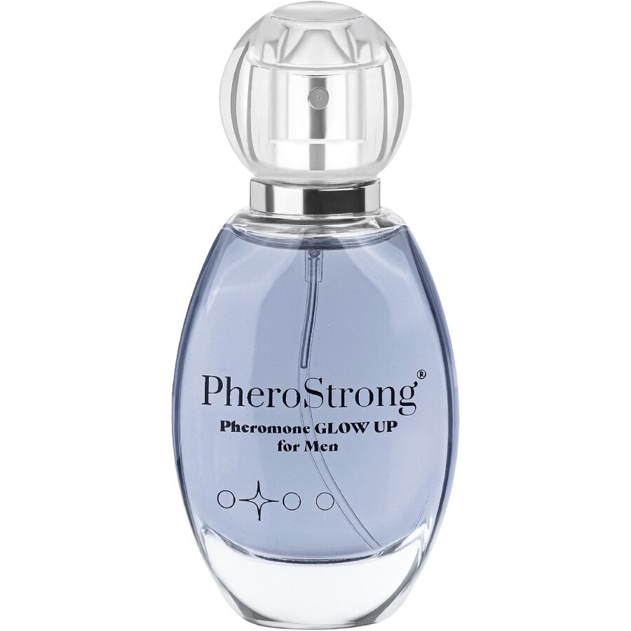 PHEROSTRONG - GLOW UP PERFUME CON FEROMONAS PARA HOMBRE 50 ML - OMerotics
