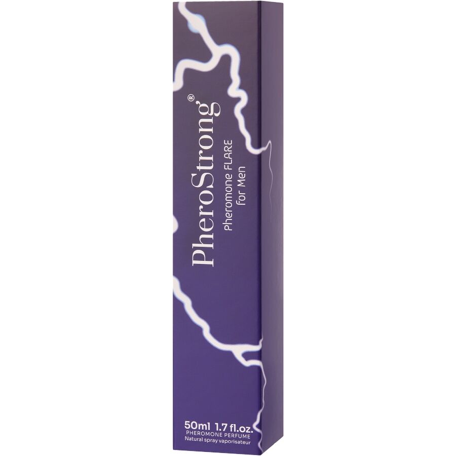 PHEROSTRONG - FLARE PERFUME CON FEROMONAS PARA HOMBRE 50 ML - OMerotics