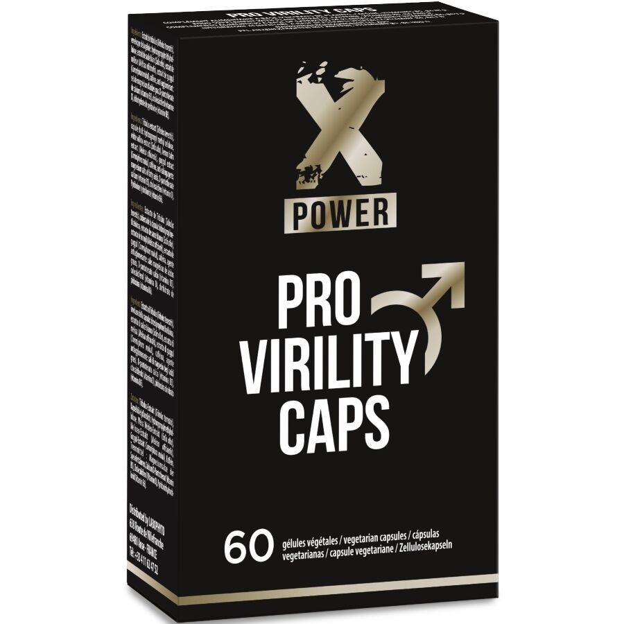 XPOWER - PRO VIRILITY VITALITY AND VIRILITY CAPSULES 60 UNITS