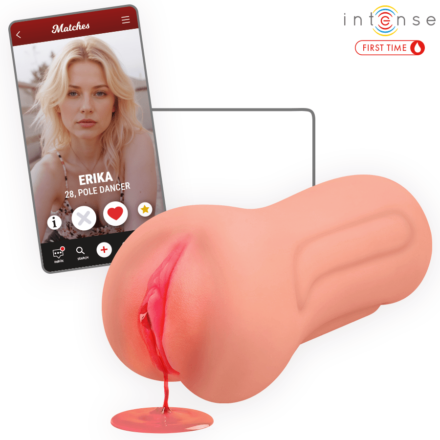 INTENSE FIRST TIME - ERIKA VAGINA VIRGEN CON HIMEN Y SANGRADO - OMerotics