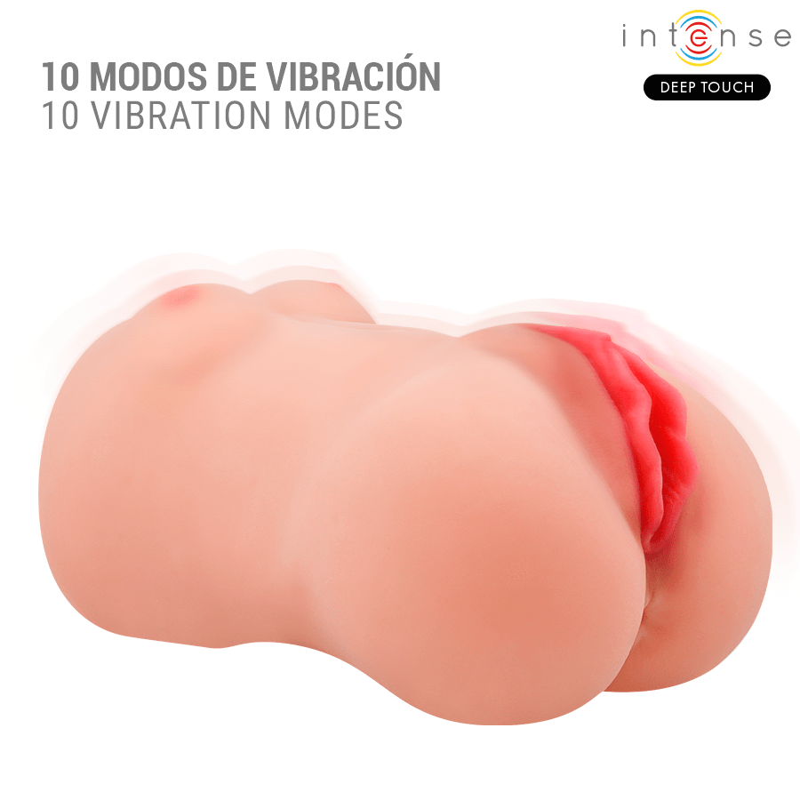 INTENSE DEEP TOUCH - CATHERINE MASTURBADOR CON VOZ VIBRADOR & SUCCIÓN - OMerotics