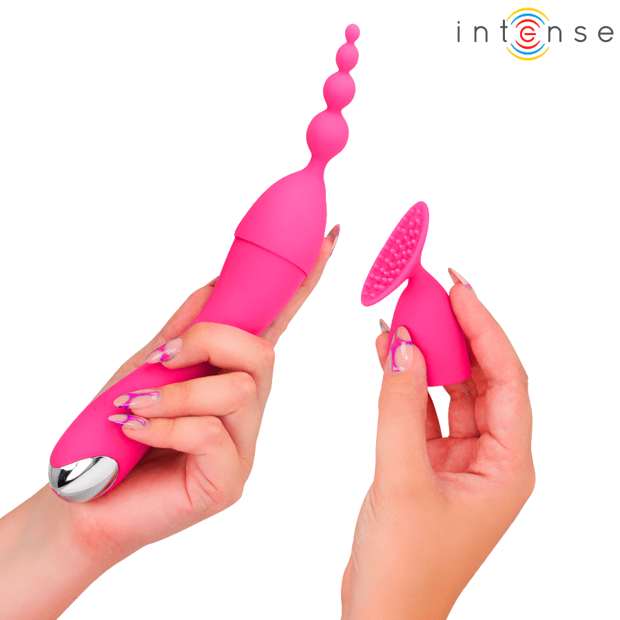 INTENSE - CHER VIBRADOR 20 PATRONES CON CABEZALES INTERCAMBIABLES - OMerotics
