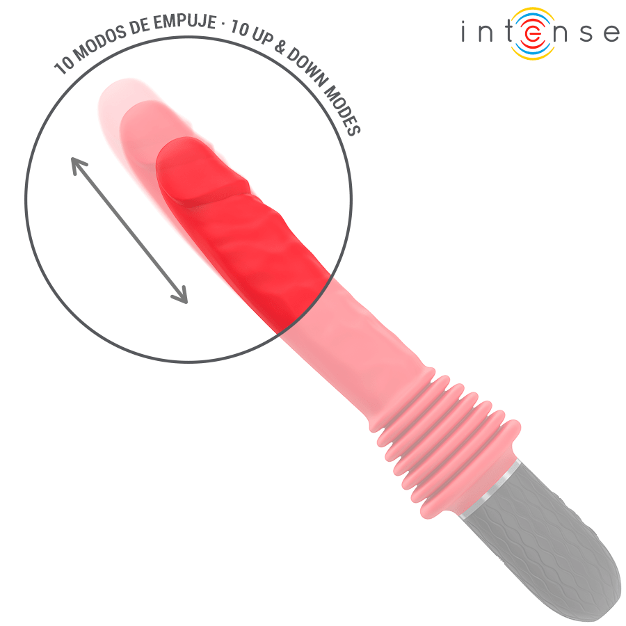 INTENSE - CYNTHIA VIBRADOR THRUSTING CONTROL REMOTO CON CALOR - OMerotics