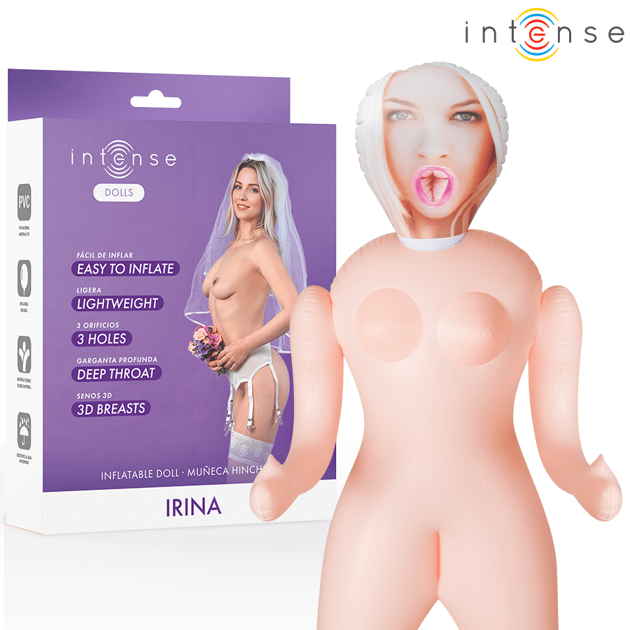 INTENSE DOLLS - IRINA MUÑECA HINCHABLE CON TRES ORIFICIOS - OMerotics