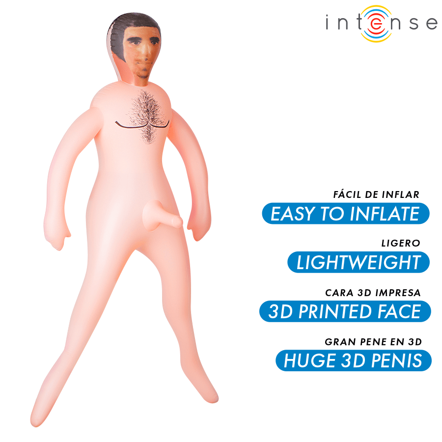 INTENSE DOLLS - ANTHONY MUÑECO HINCHABLE PENE 3D - OMerotics