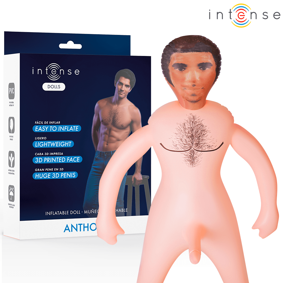 INTENSE DOLLS - ANTHONY MUÑECO HINCHABLE PENE 3D - OMerotics