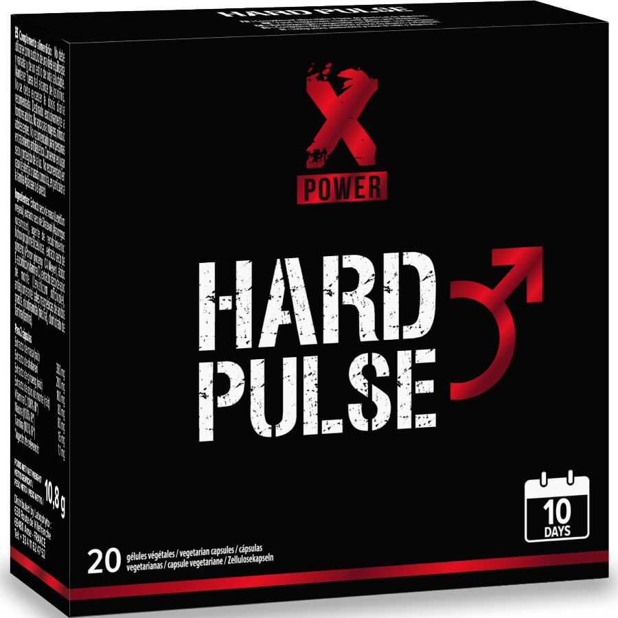 XPOWER - HARD PULSE EXPRESS 10-DAY TREATMENT ERECTION AND STAMINA 20 CAPSULES