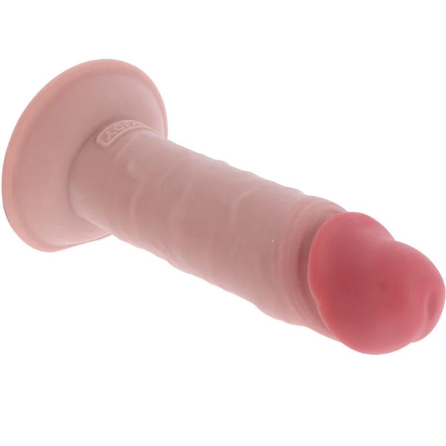 GET REAL - DILDO DELUXE DONG GRUESO DE DOBLE DENSIDAD TPE 20 CM - OMerotics