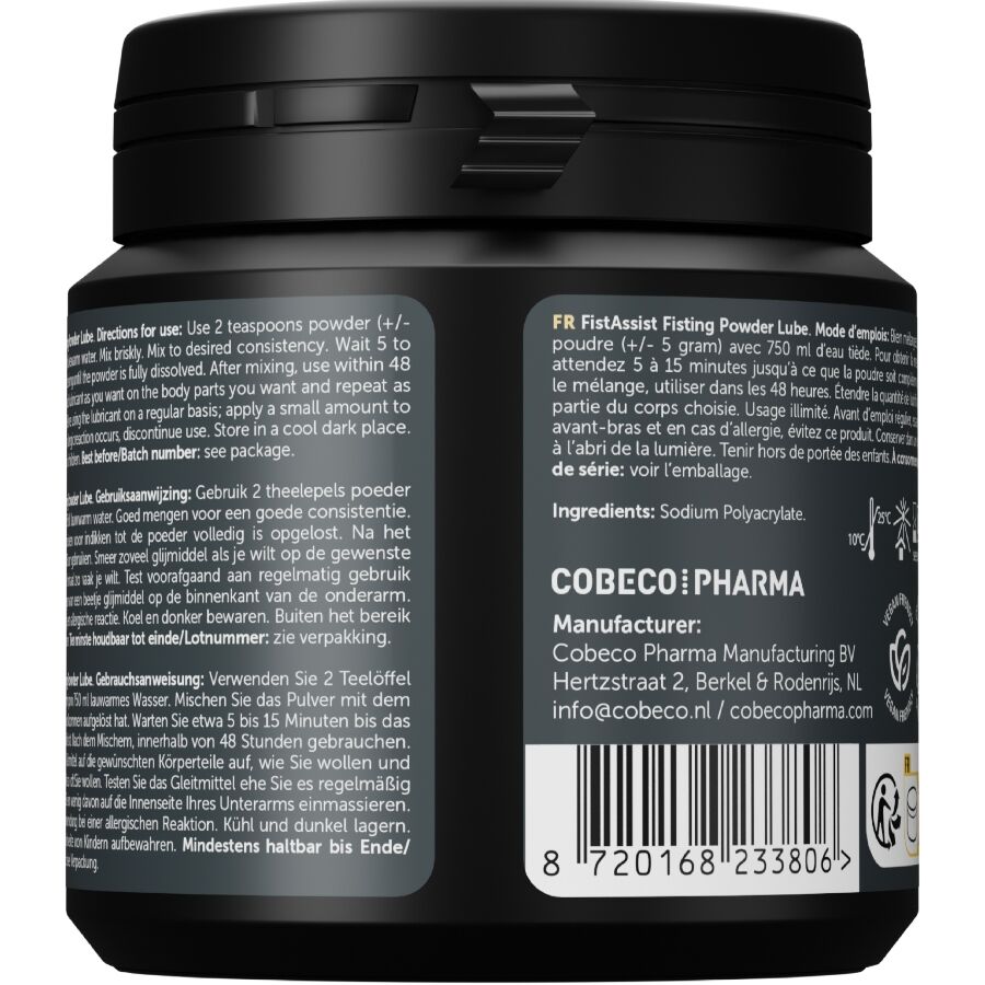COBECO - FIST ASSIST LUBRICANTE EN POLVO 135 GR - OMerotics