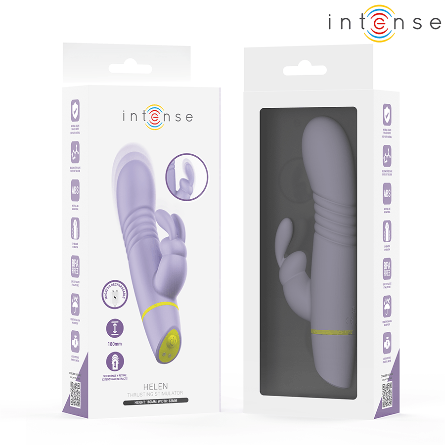 INTENSE - HELEN ESTIMULADOR RABBIT & VIBRADOR THRUSTING - OMerotics