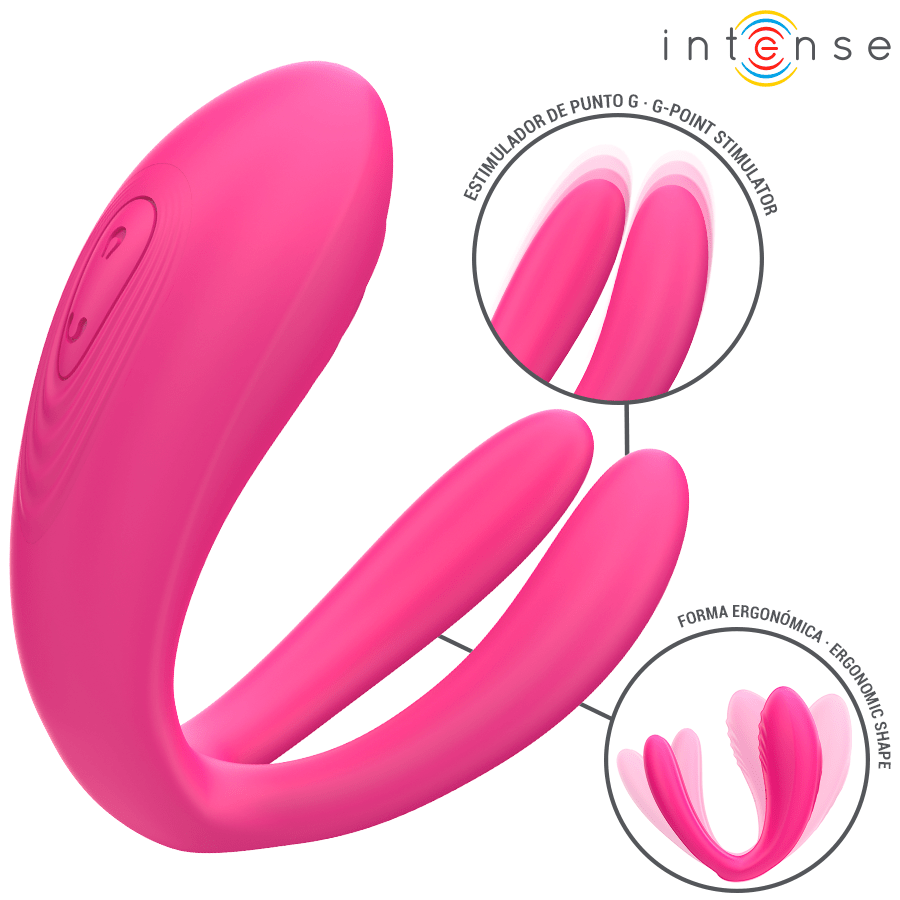 INTENSE - JULIA VIBRADOR & ESTIMULADOR DE PINZAS CONTROL REMOTO - OMerotics