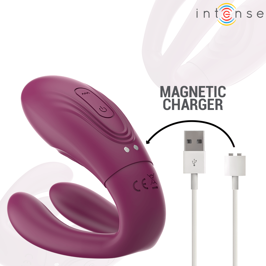 INTENSE - SANDRA VIBRADOR & ESTIMULADOR DE PINZAS CON GOLPETEO CONTROL REMOTO - OMerotics