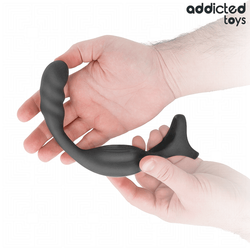 ADDICTED TOYS - ANILLO DOBLE VIBRADOR PROSTÁTICO CONTROL REMOTO - OMerotics