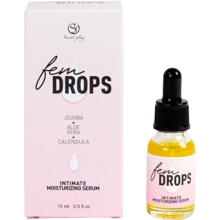 SECRETPLAY - FEM DROPS SÉRUM HIDRATANTE ÍNTIMO 15 ML - OMerotics
