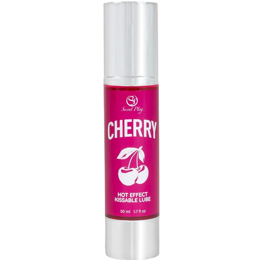 SECRETPLAY - LUBRICANTE EFECTO CALOR CEREZA 50 ML - OMerotics