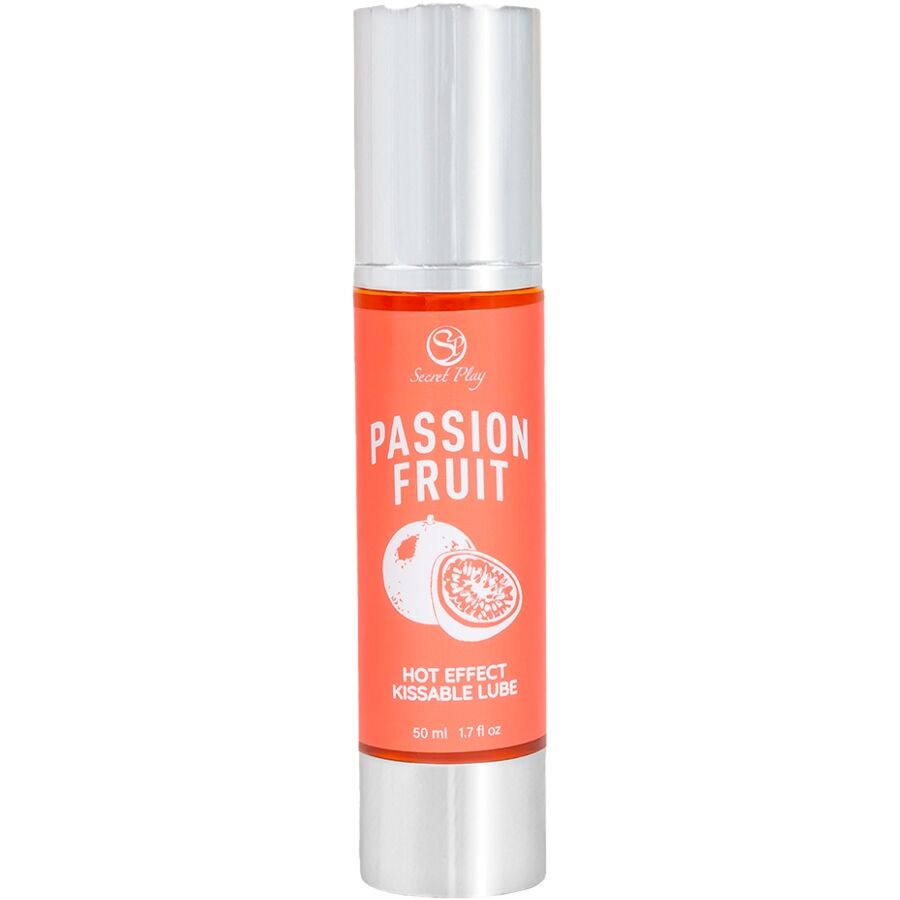SECRETPLAY - LUBRICANTE EFECTO CALOR FRUTA DE LA PASIÓN 50 ML - OMerotics