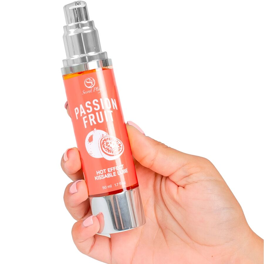 SECRETPLAY - LUBRICANTE EFECTO CALOR FRUTA DE LA PASIÓN 50 ML - OMerotics