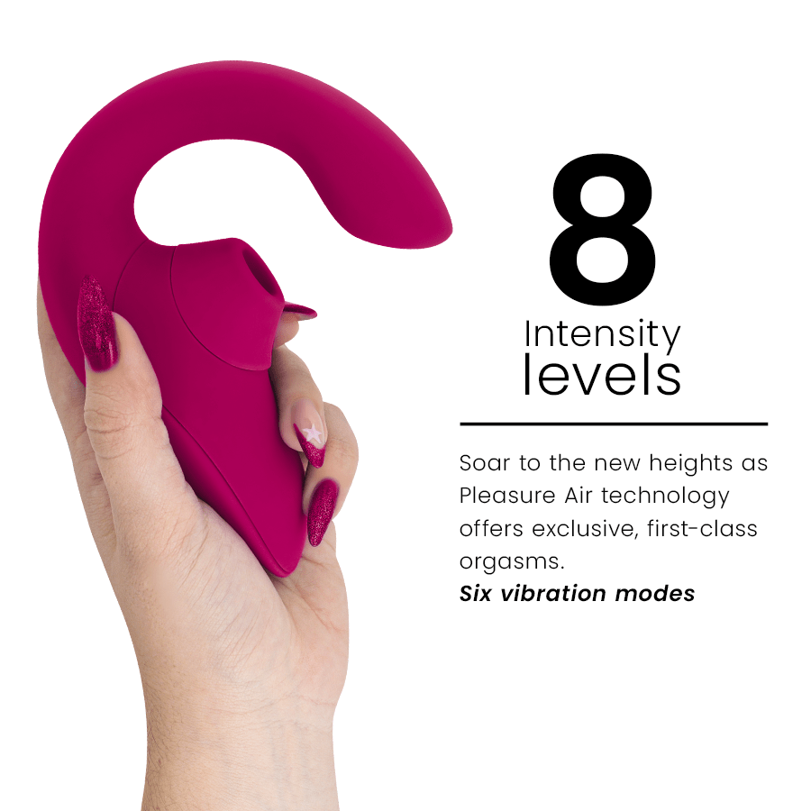 WOMANIZER - BLEND ESTIMULADOR VIBRADOR RABBIT FUCSIA - OMerotics
