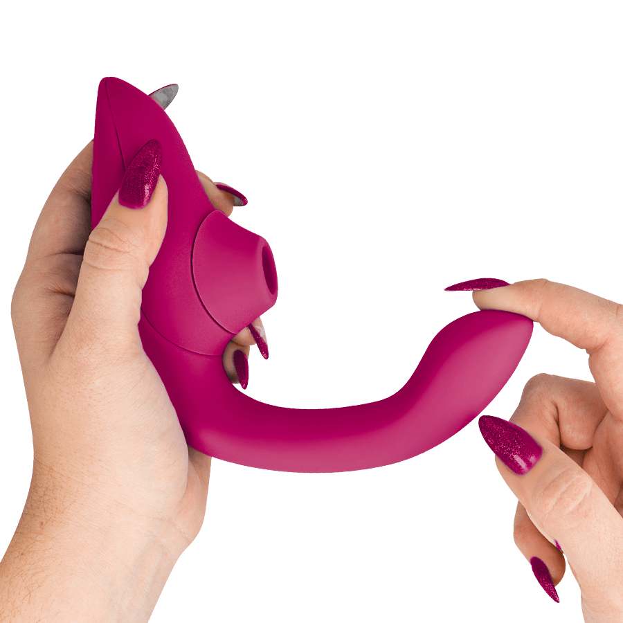 WOMANIZER - BLEND ESTIMULADOR VIBRADOR RABBIT FUCSIA - OMerotics